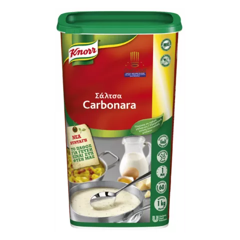 Knorr σάλτσα καρμπονάρα 1kg