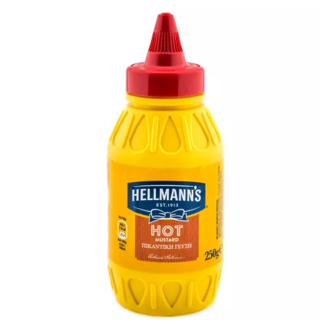 Hellmann's μουστάρδα πικάντικη 250gr