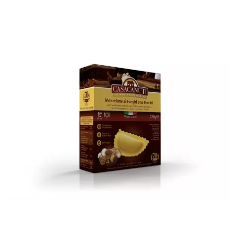Canuti mezzelune with mushrooms and porcini 250gr