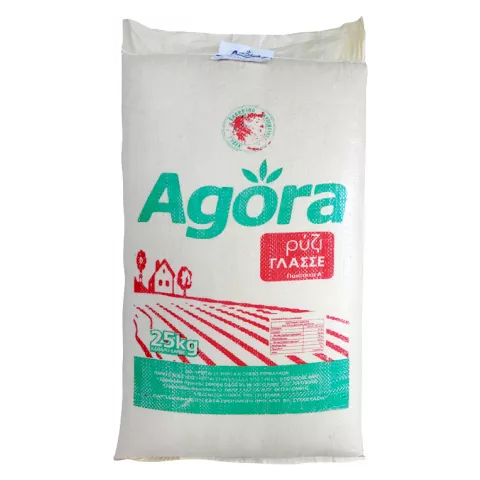 Ρύζι γλασσέ Agora 25kg