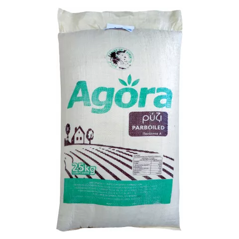 Rice parboiled A' Agora 25kg