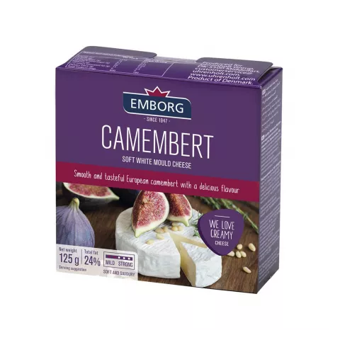 Τυρί camembert Emborg Δανίας 125gr
