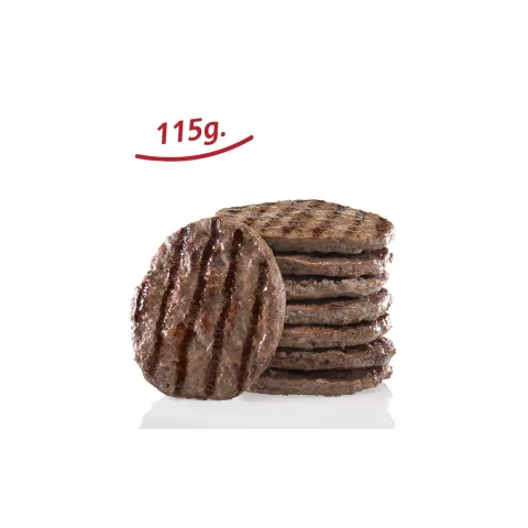 Μπιφτέκι real burger μοσχάρι 100% ψημένο Stohos 115gr