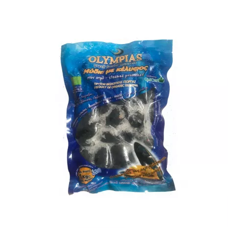 Μύδια ολόκληρα κέλυφος 40-60 Olympias 1kg