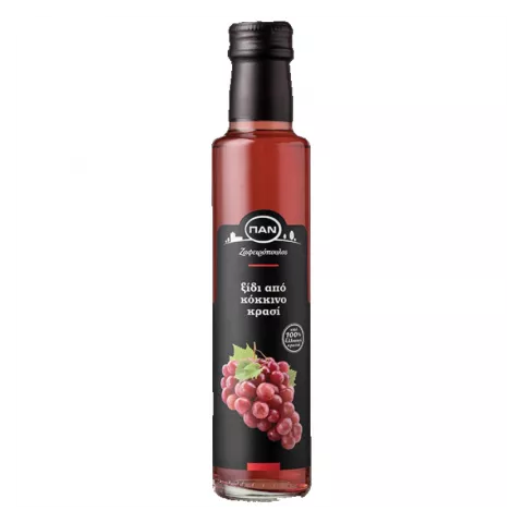 Ξίδι αρωματικό κόκκινο γυάλινο 500ml