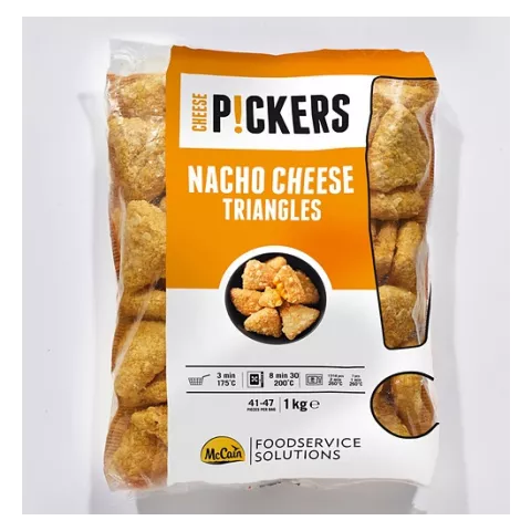 Mccain nacho cheese triangles 1kg