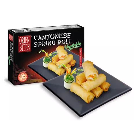 Spring rolls cantonese vegetable (30pcs) Orien Bites 2.7kg