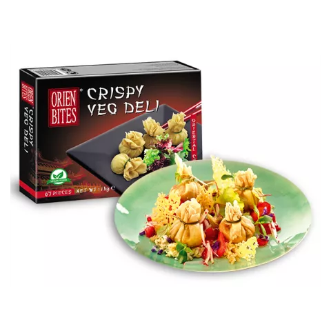 Crispy deli λαχανικών 15gr (67pcs) Orien Bites 1kg