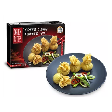 Green curry chicken deli (84pcs) Orien Bites 1kg