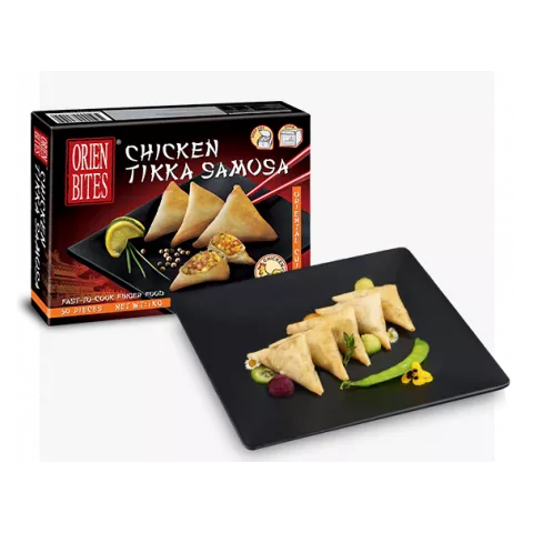 Chicken tikka samosa (50pcs) Orien Bites 1kg