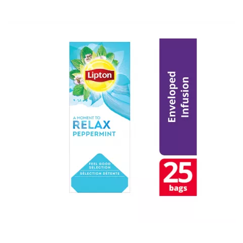 Lipton μαύρο τσάι μέντα (25χ1.6gr)