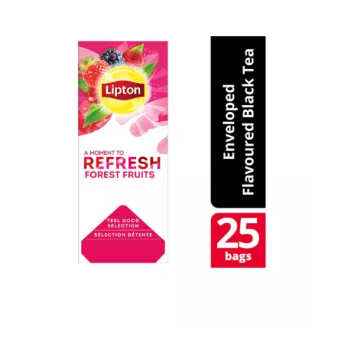 Lipton μαύρο τσάι φρούτα δάσους (25χ1.6gr)