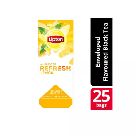 Lipton μαύρο τσάι λεμόνι (25χ1.6gr)