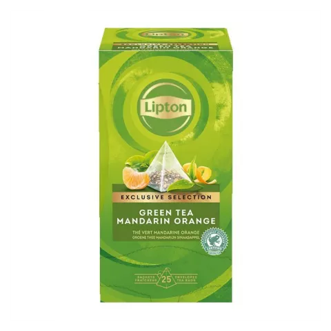 Lipton πυραμίδα premium μανταρίνι - πορτοκάλι (25χ1.8gr)