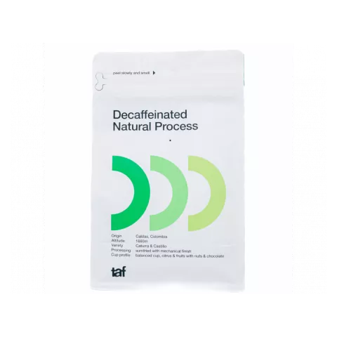 Taf decaffeinated καφές σε κόκκους 250gr