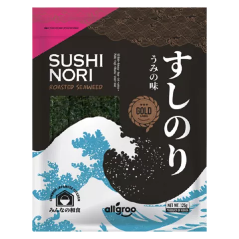 Sushi nori gold 50 sheets Asian Food Service 125gr