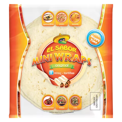 Tortilla El Sabor 12cm 20x18pc