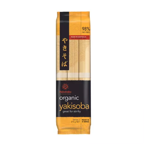 Yakisoba Hakubaku-(organic nl-bio-01 skal 024419) 270gr