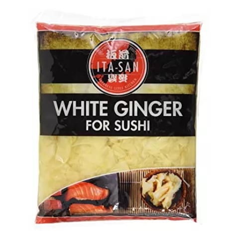 Pickled ginger sliced white Ita-San 1.5kg