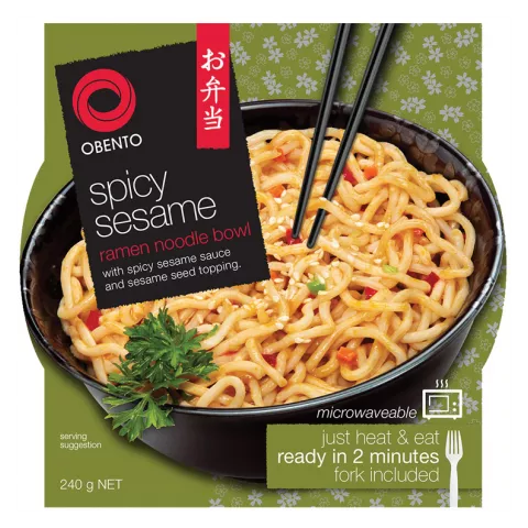 Spicy sesame ramen noodle bowl Obento 4/6x240gr