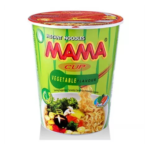Instant noodles (cup) vegetable Μama 70gr