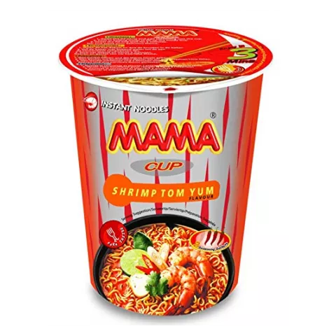 Instant noodles (cup) shrimp Μama 70gr