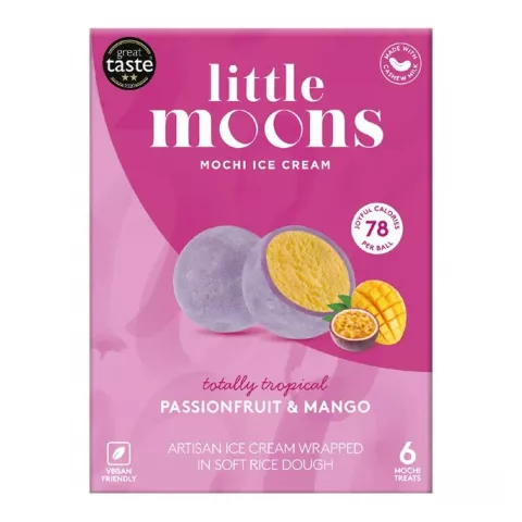 Mochi ice passionfruit & mango Little Moons 10x192gr