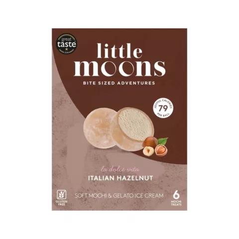 Mochi ice hazelnut ice cream Little Moons 10x192gr