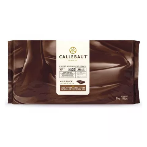 Σοκολάτα κουβερτούρα γάλακτος 33.6% blocks Barry Callebaut 5kg