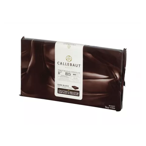 Σοκολάτα κουβερτούρα μαύρη 56.9% blocks Barry Callebaut 5kg
