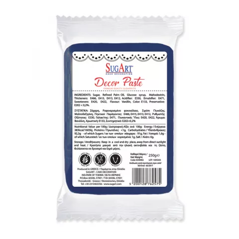 Decor paste navy 1kg