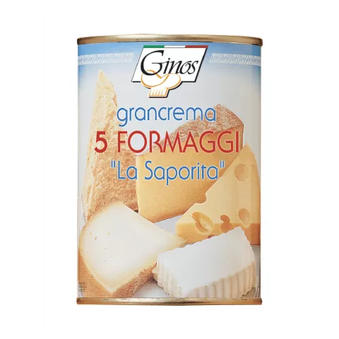 Κρέμα 5 τυριών "La saporita" Ginos 400gr