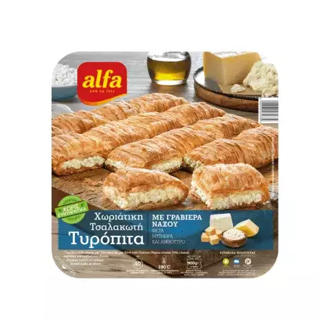 Χωριάτικη τυρόπιτα Alfa 900gr