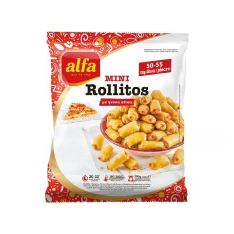 Mini rollitos pizza Alfa 10x750gr