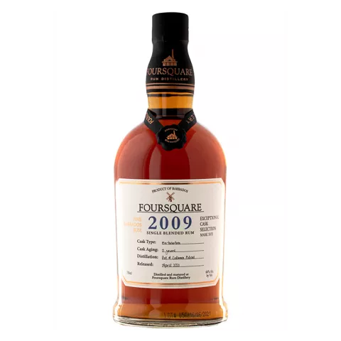Foursquare rum vintage 2009 70cl 60%