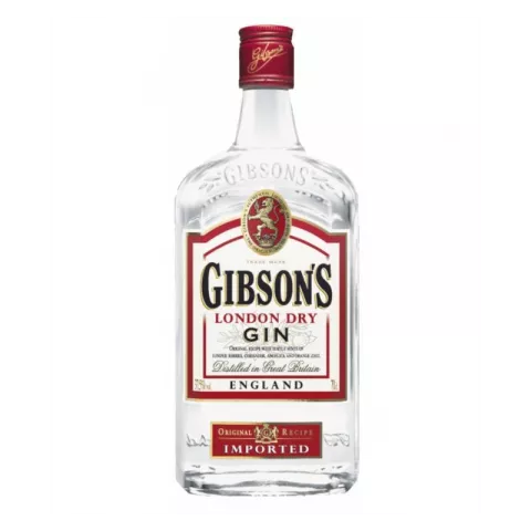 Gibson's london dry gin 6x70cl 37.5%