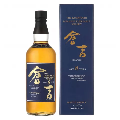 Kurayoshi pure malt whisky 8years 70cl 43%