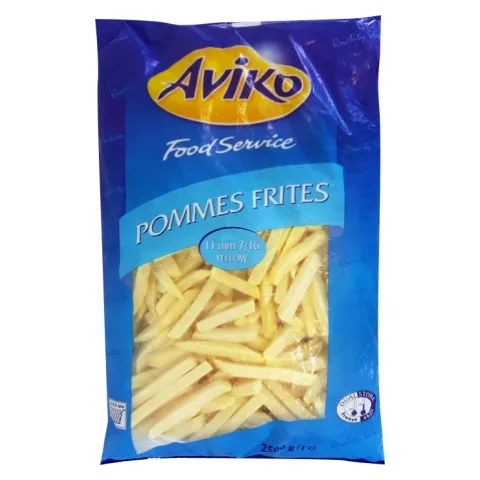 Aviko προτηγανισμένες πατάτες 11x11 2.5kg
