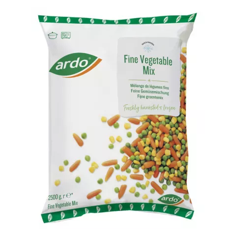 Μείγμα λαχανικών 5 είδη IQF Ardo 2.5kg