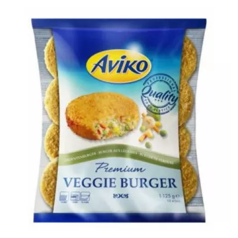 Aviko μπιφτέκι λαχανικών 100gr 1kg