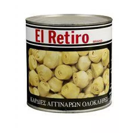 Αγκινάρες καρδίες ολόκληρες 25/30 Ισπανίας 3kg