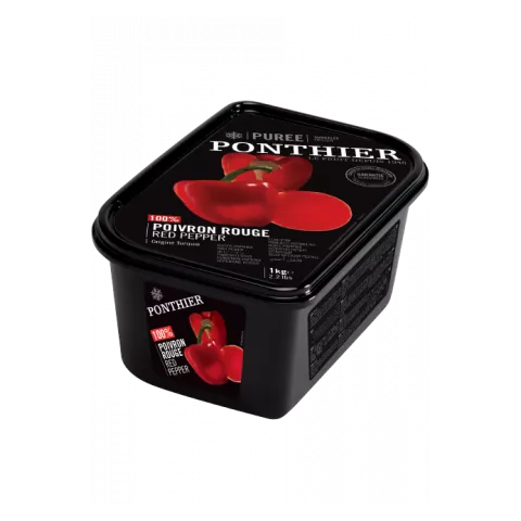 Πουρές κόκκινη πιπεριά Ponthier 1kg