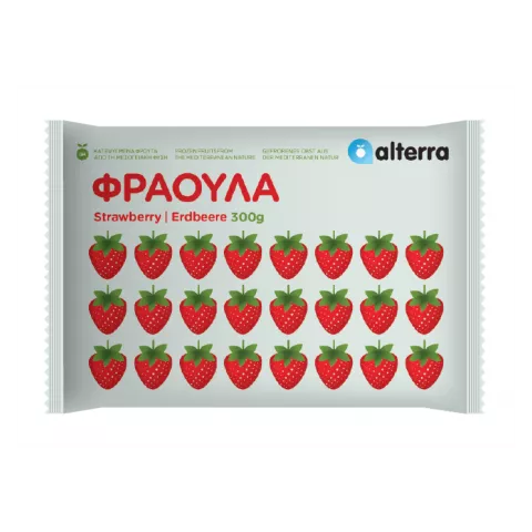 Φράουλα ολόκληρη IQF 300gr