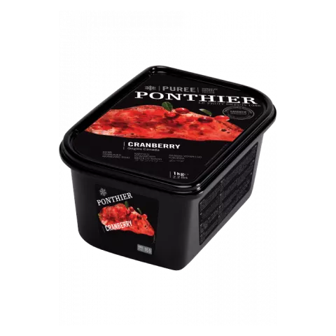 Πουρές φρούτου cranberry Ponthier 1kg