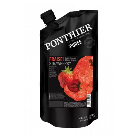 Πουρές φρούτου φράουλα συντήρησης Ponthier 1kg