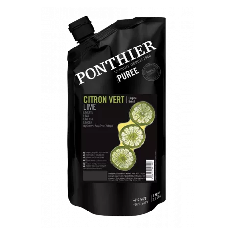 Πουρές φρούτου lime συντήρησης Ponthier 1kg