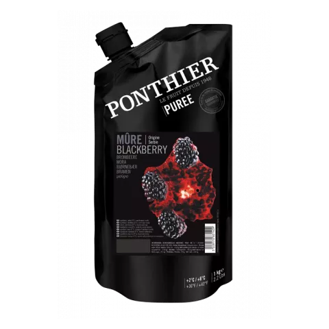 Πουρές φρούτου μαύρα μούρα Ponthier 1kg