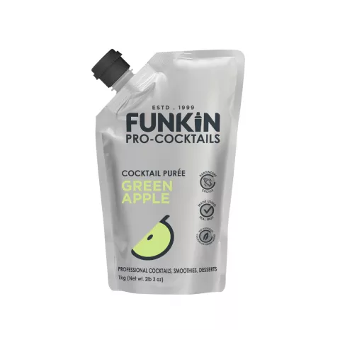 Πουρές πράσινο μήλο Funkin 1kg