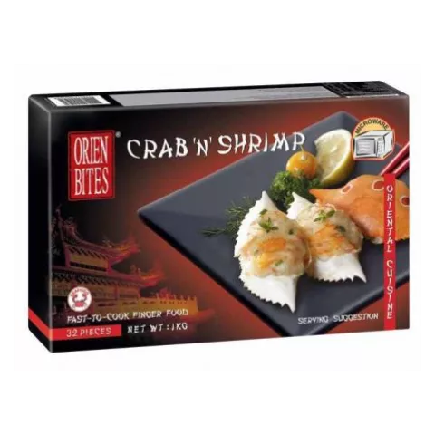 Crab n shrimps (32pcs) Orien Bites 960gr