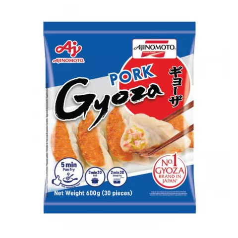 Gyoza with pork Ajinomoto 600gr